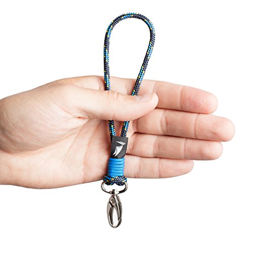 Llavero Azul de Cuerda Náutica Hombres y Mujeres