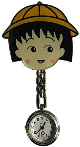 LLGG con Clip Uniforme Reloj De Bolsillo,Tabla de enfermería de Uso médico, Lista de verificación de la Tabla de Estudiantes-4,MéDico Reloj De Bolsillo De Cuarzo