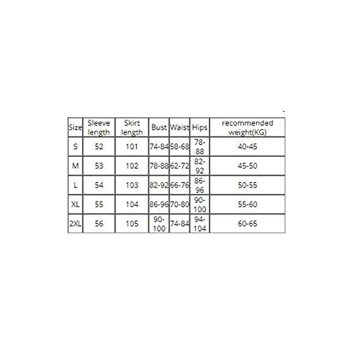 LLSL Ropa de Baile Latino, Vestido de Manga Larga, Vestido de Baile de Vestimenta, Elegante salón de Baile, Vestido de Baile Latino Sexy para Mujeres y niñas,XL