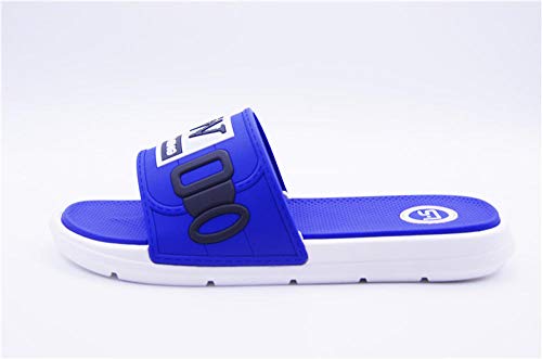 LNLJ - Pantuflas de masaje para juveniles con fondo suave PVC-verde/43,Pantuflas de verano