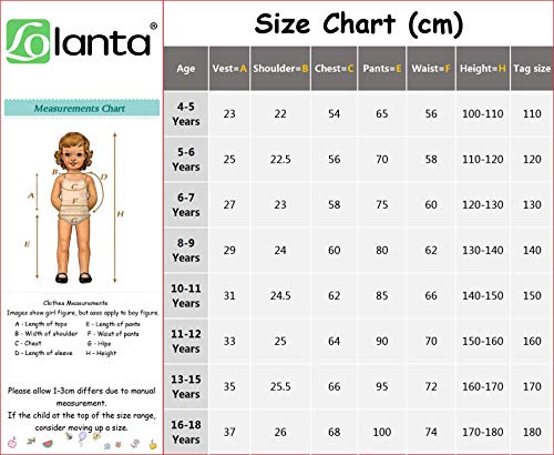 LOLANTA 2 Piezas Niñas Hip Hop Street Dance Solo Ropa Set Crop Tank Top+Camuflaje Jogger Pantalones, Rojo, 140