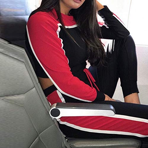 Longra Más Populares 2pcs Mujeres chándal Sudadera Pantalones Deportivos Manga Larga Desgaste Traje Casual