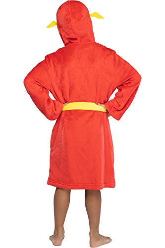 Los chicos de DC Comics Flash de felpa con Capucha polar Costume Robe (Flash, 6/7)