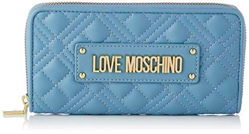 Love Moschino Precollezione SS21 | Portafoglio da Donna, Billetera para Mujer, azul claro, Normal