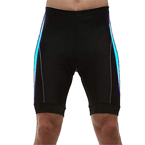 Lshbwsoif Pantalones de ciclismo para hombre, pantalones cortos de ciclismo, transpirables, color negro, tamaño mediano y pequeño, para ciclista (tamaño: XXL; color: color foto)