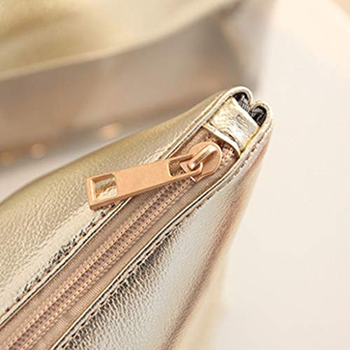 Luckycat Bolso bandolera para mujer PVC transparente 2 Piezas Bolso Bandolera de Playa Bolso Transparente Bolso Jelly para Mujer