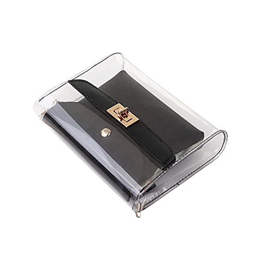 Luckycat Bolsos bandolera Shoulder Crossbody para Mujer Bolsos de mano 2019 Verano Moda PVC Transparentes Con Carteras de mano y clutches de Viaje Casual Aire Libre Playa Señora