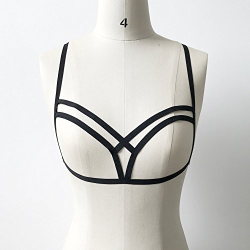 Luckycat Lencería Erotica de Mujer, Mujeres Sexy Ropa de Dormir Liguero Muslo Panti Sexy Ropa Interior Camisón Perspectiva de Encaje de lencería Hueca Babydoll Traje Especias Tentación Ropa de Dormir