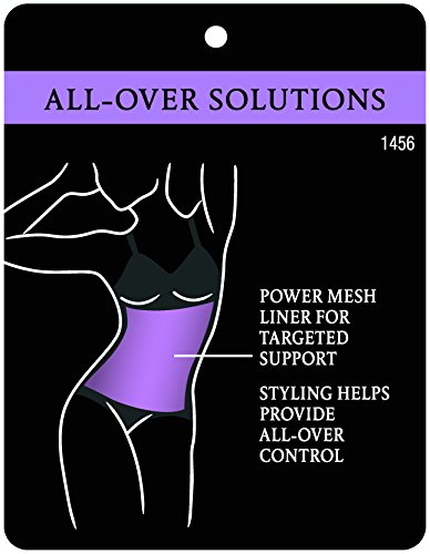 Maidenform Vintage 1456, Body Shaping Para Mujer, Negro (Black), 95C (EU: 36C)