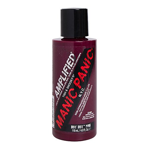 Manic Panic - Hot Hot Pink Amplified Creme Vegan Cruelty Free Semi-Permanent Hair Colour 118ml