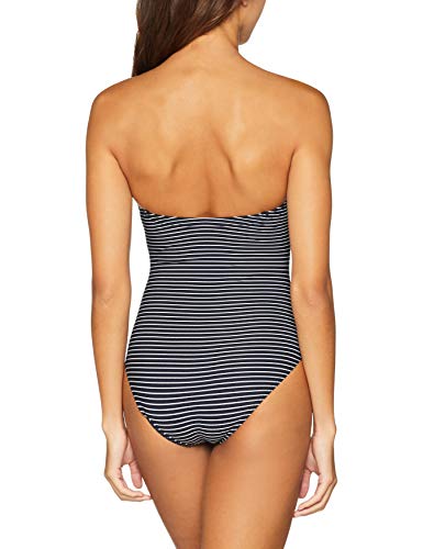 Marc O'Polo Body & Beach Beach W-Beachsuit Traje de baño de una Pieza, Blue (Dark Blue 001), 100C para Mujer