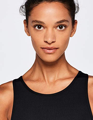 Marca Amazon - AURIQUE Traje de baño de una Pieza Mujer, Negro (Black), M