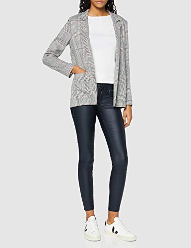 Marca Amazon - find. Blazer de Cuadros Mujer, Multicolor (Multicoloured), 36, Label: XS