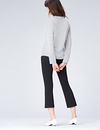 Marca Amazon - find. Blusa para Mujer, Gris (Grau), 40, Label: M