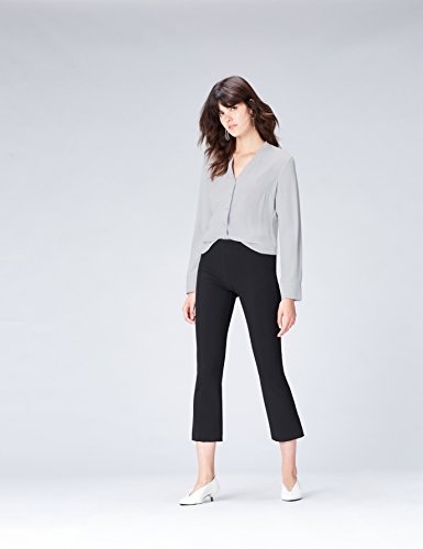 Marca Amazon - find. Blusa para Mujer, Gris (Grau), 40, Label: M