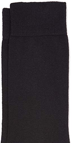 Marca Amazon - find. Calcetines Hombre, Pack de 7, Multicolore (Black), 39-43.5 EU, Label: 6-9.5 UK