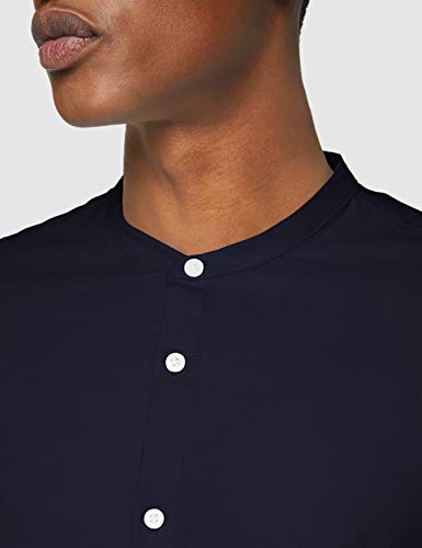 Marca Amazon - find. Camisa Oxford de Manga Larga Hombre, azul (marino), XS, Label: XS