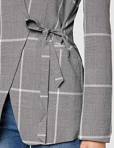 Marca Amazon - find. Chaqueta Mujer, Negro (Black), 38, Label: S