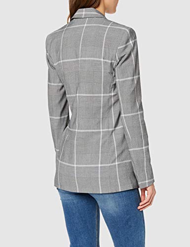 Marca Amazon - find. Chaqueta Mujer, Negro (Black), 38, Label: S