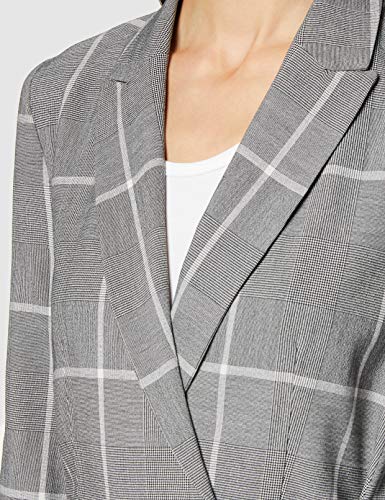 Marca Amazon - find. Chaqueta Mujer, Negro (Black), 38, Label: S