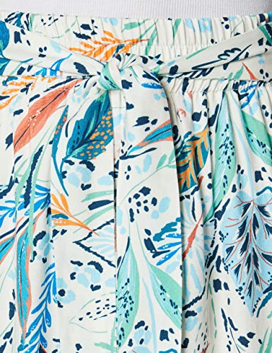 Marca Amazon - find. Falda Larga para Verano Mujer, Multicolor., 38, Label: S