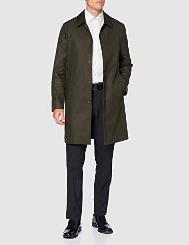 Marca Amazon - find. Pantalón Ajustado de Traje Hombre, gris (Charcoal), 34W / 33L, Label: 34W / 33L