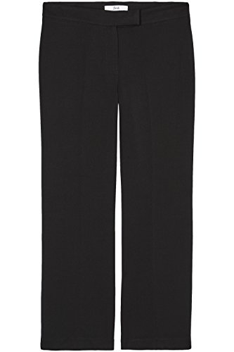 Marca Amazon - find. Pantalones Cropped para Mujer, Negro (Black), 44, Label: XL
