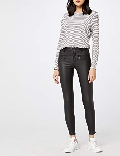 Marca Amazon - find. Pantalones Mujer, Negro, 38, Label: S