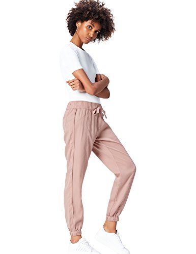 Marca Amazon - find. Pantalones Mujer, Rosa (Pink), 46, Label: XXL