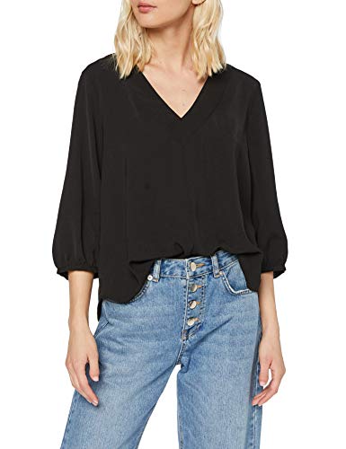 Marca Amazon - find. Top Mujer, Negro (BLACK), 36, Label: XS
