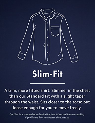 Marca Amazon – Goodthreads – Camisa de manga larga de corte entallado de cambray y raya diplomática para hombre, Verde (Green/Ivory Plaid Gre), US XS (EU XS)