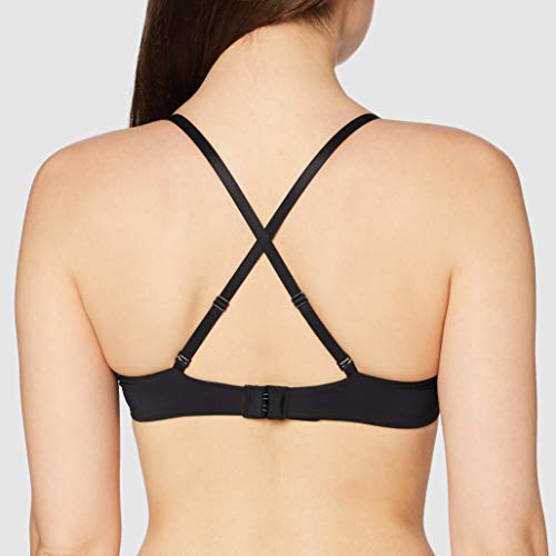 Marca Amazon - IRIS & LILLY BLIC004 sujetadores push up, Negro (Black), 100C (Talla del fabricante: 38C)