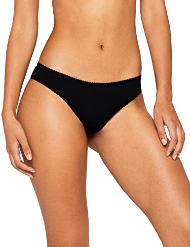 Marca Amazon - IRIS & LILLY Braguita Brasileña de Agodón para Mujer, Pack de 5, Multicolor (Soft Pink), X-large