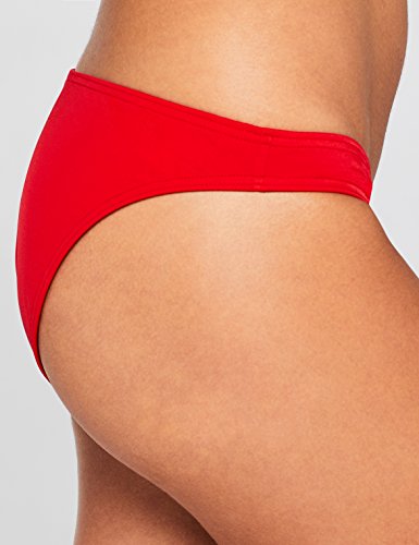 Marca Amazon - Iris & Lilly Braguita de Bikini Mujer, Rojo (Red Coat Red Coat), L, Label: L