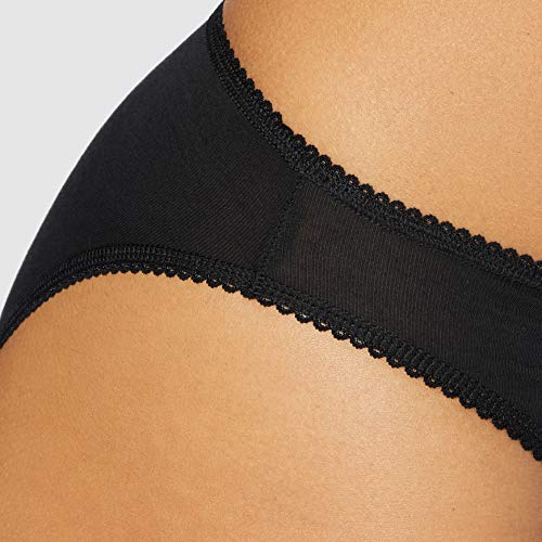 Marca Amazon - IRIS & LILLY Braguita para Mujer Pack de 5, Multicolor (Soft Pink), L