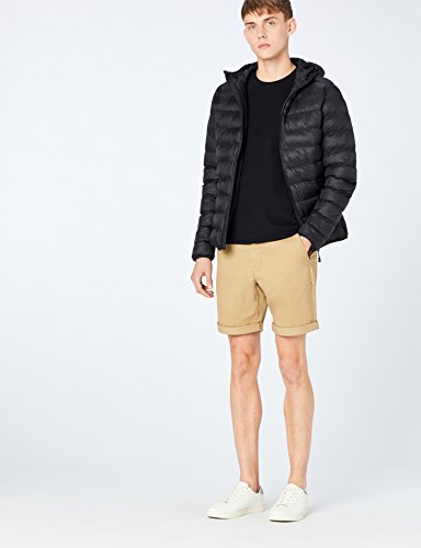 Marca Amazon - MERAKI Pantalón Cortos Chinos Hombre, 36, Tamaño del fabricante: L