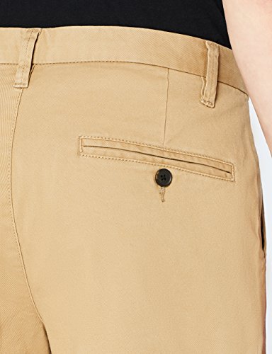 Marca Amazon - MERAKI Pantalón Cortos Chinos Hombre, 36, Tamaño del fabricante: L