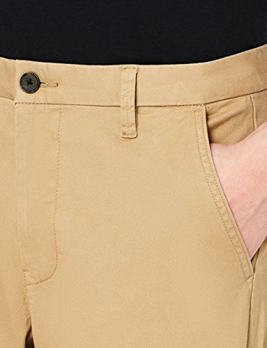 Marca Amazon - MERAKI Pantalón Cortos Chinos Hombre, 36, Tamaño del fabricante: L