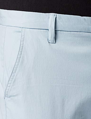 Marca Amazon - MERAKI Pantalones Chinos Estrechos Hombre, Azul (Cashmere Blue), 38W / 34L, Label: 38W / 34L
