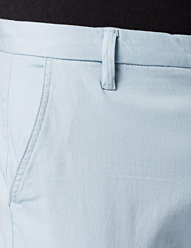 Marca Amazon - MERAKI Pantalones Chinos Estrechos Hombre, Azul (Cashmere Blue), 38W / 34L, Label: 38W / 34L