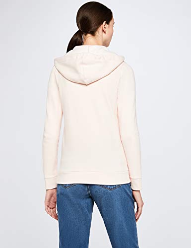 Marca Amazon - MERAKI Sudadera con Capucha y Cremallera Mujer, Rosa (Pink), 36, Label: XS