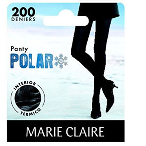 MARIE CLAIRE 4774 - Panty polar interior térmico 200 DEN (G, NEGRO)