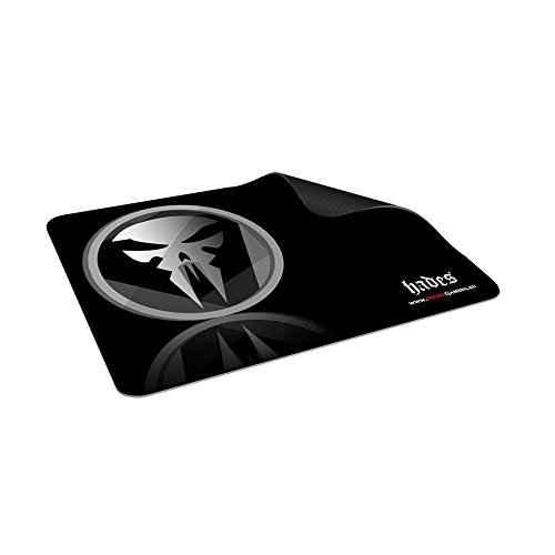 Mars Gaming MMPHA1 - Alfombrilla gaming para PC (base de caucho natural, superficie nanotextil, máxima comodidad y rendimiento), color negro