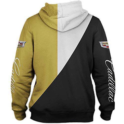 Martin Capucha Chaqueta Hombre Y Mujer For Ca.Di-Llac 3D Completo Impresión Cárdigan Delgado Casual Poliéster Sweatshirt Parte Superior/A / 3XL