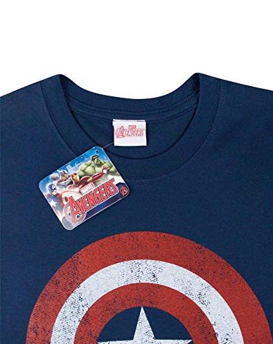 Marvel Capitan America - Camiseta para Hombre - Talla L