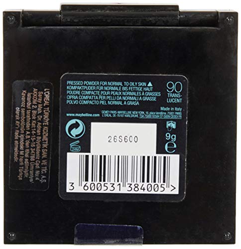 Maybelline Fit Me Polvo mate y poroso, 30 ml, número 090, translúcido