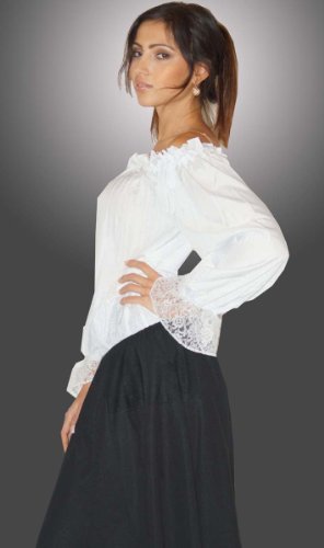 Maylynn 12500 - Blusa Grit, Blanca, Talla L