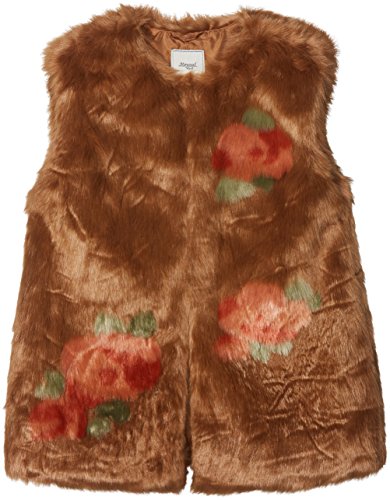 Mayoral 7404 Chaleco Pelo Fantasia, Canela, 12 años para Niños