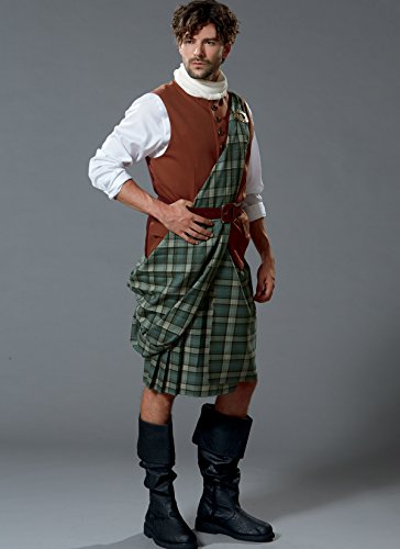 McCall's Patterns Patrón de costura de traje de hombre, multicolor, 17.00 x 0.5 x 0.070 cm