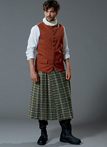 McCall's Patterns Patrón de costura de traje de hombre, multicolor, 17.00 x 0.5 x 0.070 cm